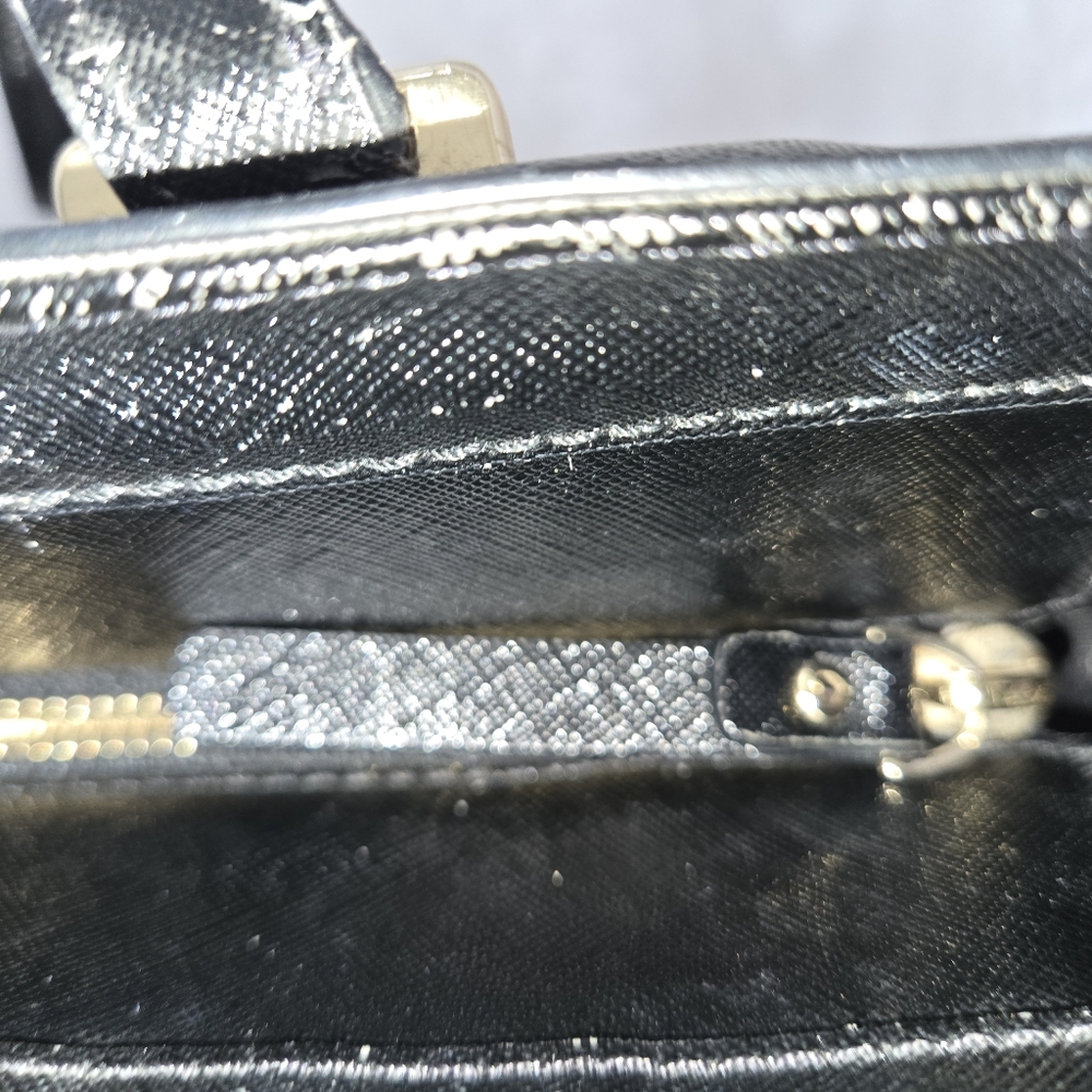 Kate Spade Black and Cream Striped Tote Bag - Picture 5 of 16